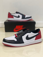 Jordan 1 Low Black Toe