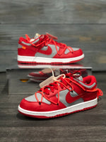 Nike Off White Dunk Low University Red