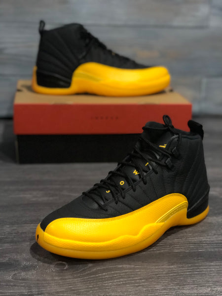 Jordan 12 Retro Black University Gold