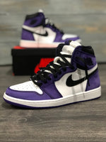 Suede Jordan 1 Court Purple 2.0 Pre-Order