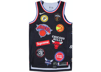 Supreme Nike/NBA Teams Authentic Jersey Black