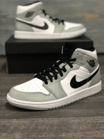 Jordan 1 Mid Light Smoke Grey