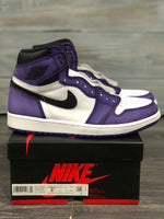 Jordan 1 Suede Court Purple 2.0 Pre-Owned