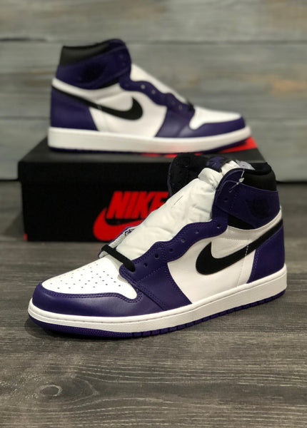 Jordan 1 Court Purple White 2.0