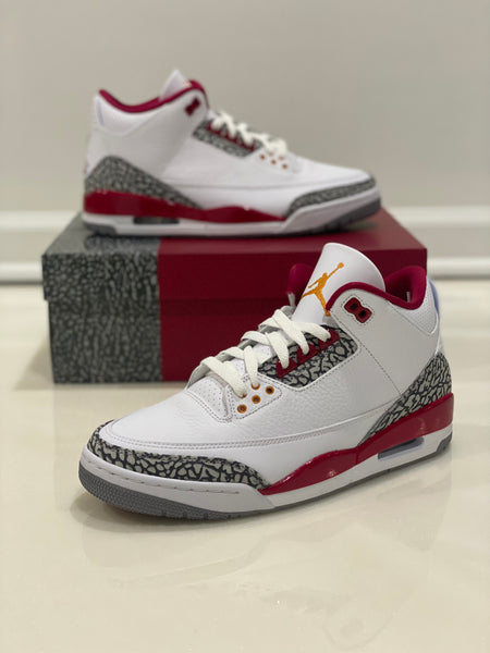 Jordan 3 Cardinal Red