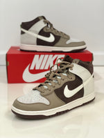 Nike Dunk High Light Chocolate