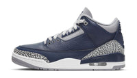 Jordan 3 Midnight Navy/Georgetown